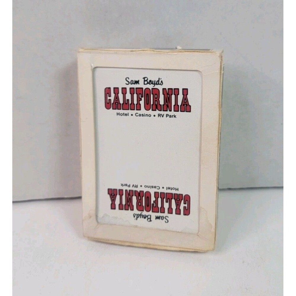 Vintage Sam Boyd's California Hotel Casino Playing Cards GEMACO Las Vegas Deck